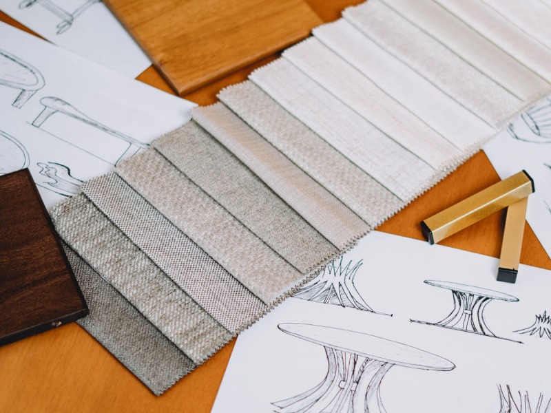 Como escolher o tecido e o acabamento ideal para mobiliário de design