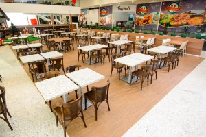 mesa com tampo duplo Cerutti Mobili